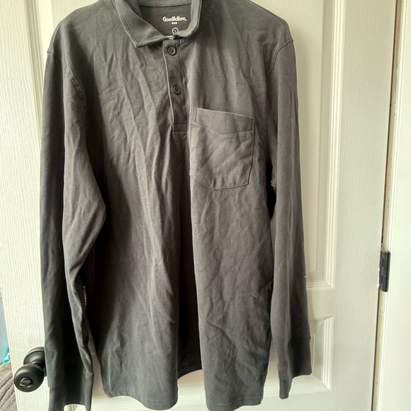 Goodfellow & Co Black Casual Button Down Shirt - Picture 1 of 5